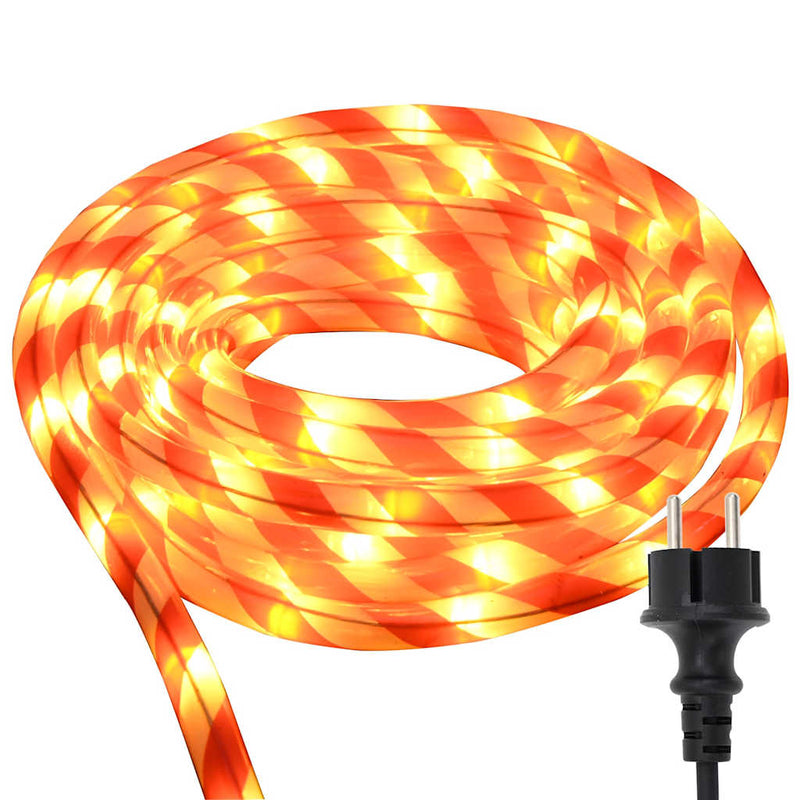 Load image into Gallery viewer, Vidaxl touwenlicht met 120 led warmwit 5 m pvc
