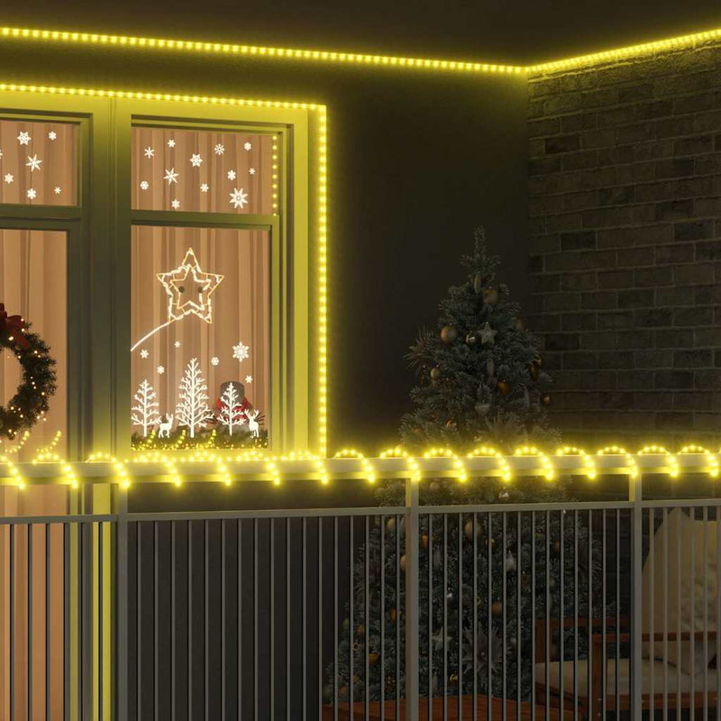 Load image into Gallery viewer, Vidaxl touwenlicht met 240 led warmwit 10 m pvc

