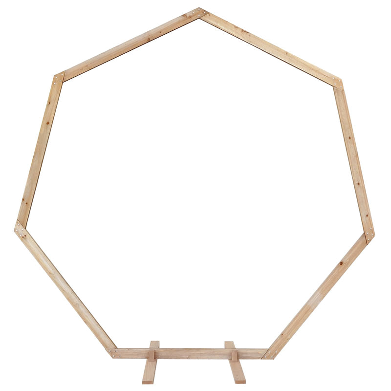 Load image into Gallery viewer, Vidaxl trouwrand licht bruin 221 x 92 x 216 cm massief vurenhout
