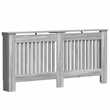 Vidaxl radiatorafdekking grijs sonoma 172 x 19 x 81,5 cm bewerkt hout