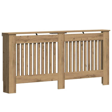 Vidaxl radiatorafdekking artisan eiken 172 x 19 x 81,5 cm bewerkt hout