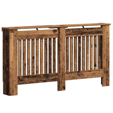 Vidaxl radiatorafdekking oud hout 152 x 19 x 81,5 cm bewerkt hout