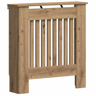 Vidaxl radiatorafdekking artisan eiken 78 x 19 x 81,5 cm bewerkt hout