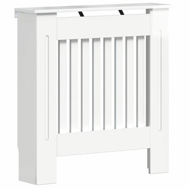 Vidaxl radiatorafdekking hoogglans wit 112 x 19 x 81,5 cm bewerkt hout