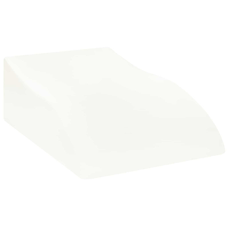Load image into Gallery viewer, Vidaxl beenkussen wit 68 x 41 x 24 cm
