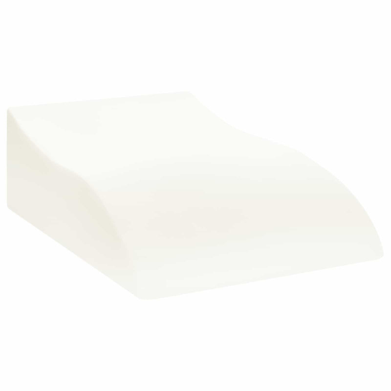 Load image into Gallery viewer, Vidaxl beenkussen wit 68 x 40 x 21,5 cm
