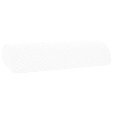 Vidaxl beenkussen effen wit 52 x 20 x 12 cm