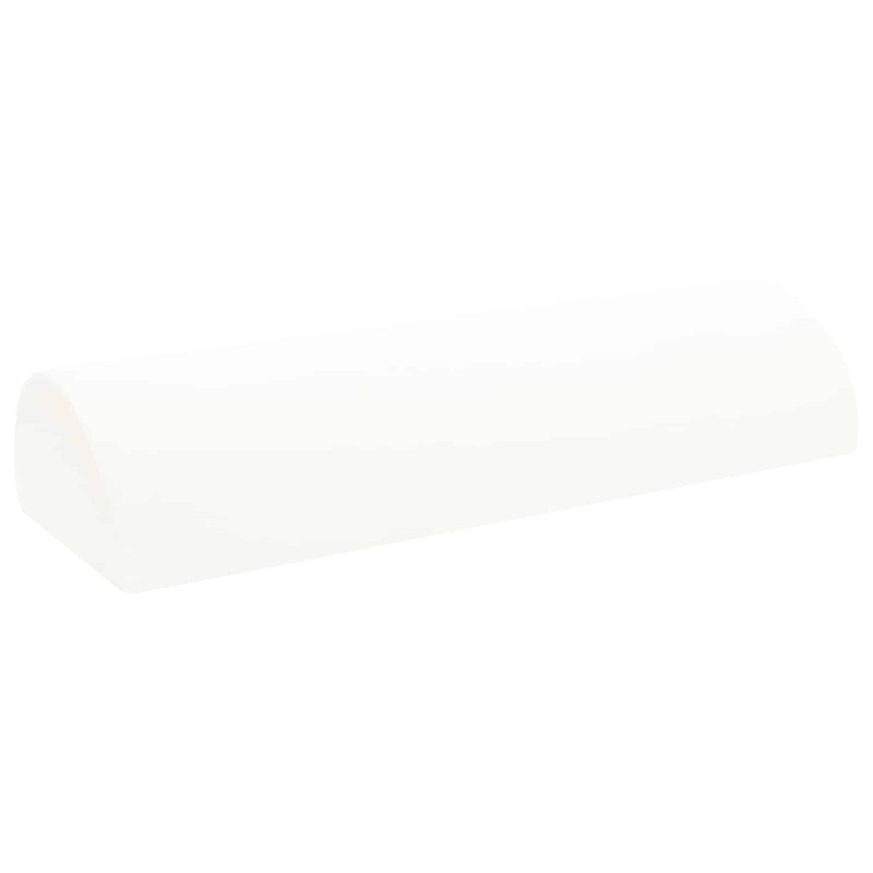 Load image into Gallery viewer, Vidaxl beenkussen effen wit 52 x 20 x 12 cm
