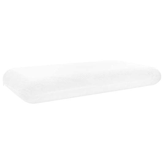 Vidaxl slapen kussen effen wit 74 x 39 x 13 cm