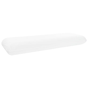 Vidaxl slapen kussen effen wit 70 x 36 x 13 cm