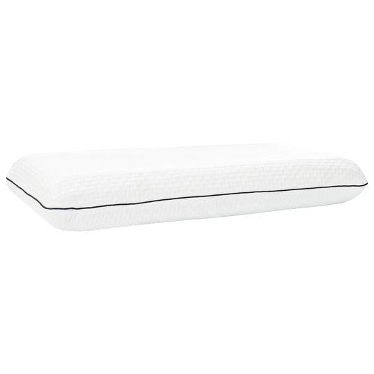 Vidaxl slapen kussen effen wit 80 x 35 x 10 cm