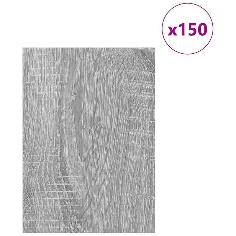 Load image into Gallery viewer, Vidaxl decorpanelen 150 pcs grijs sonoma 15 x 21 x 0.27 cm
