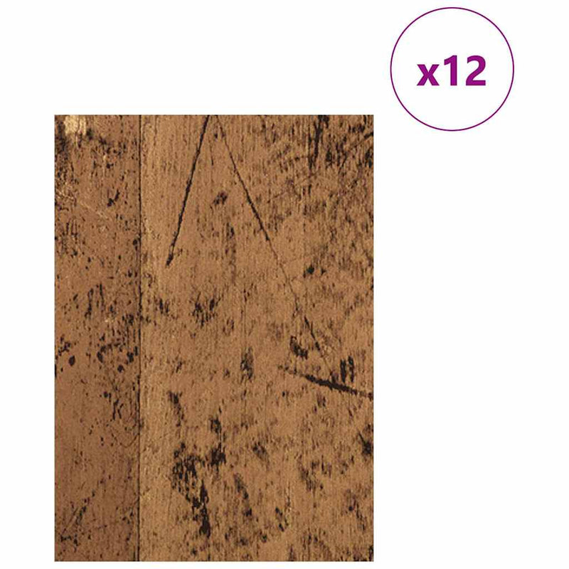 Load image into Gallery viewer, Vidaxl decorpanelen 12 pcs oudhout 15 x 21 x 0.27 cm bewerkt hout
