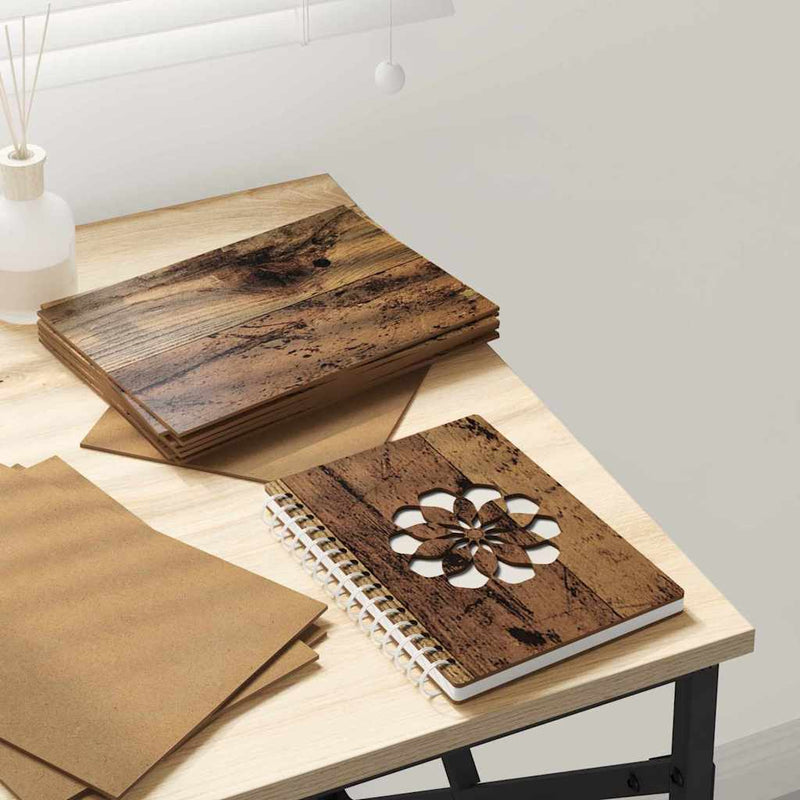 Load image into Gallery viewer, Vidaxl decorpanelen 50 pcs oudhout 15 x 21 x 0.27 cm bewerkt hout
