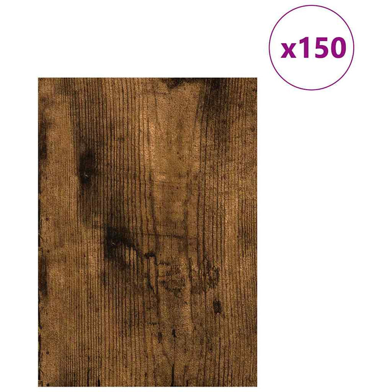 Load image into Gallery viewer, Vidaxl decorpanelen 150 pcs gerookt eiken 21 x 30 x 0,27 cm
