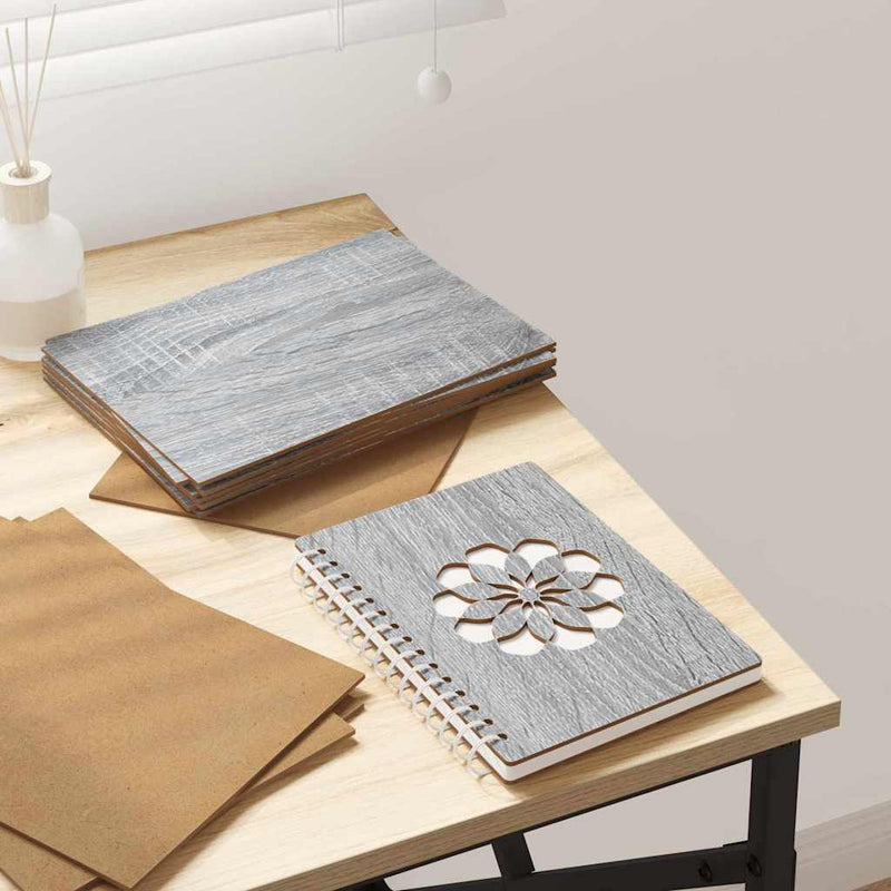 Load image into Gallery viewer, Vidaxl decorpanelen 50 pcs grijs sonoma 21 x 30 x 0,27 cm bewerkt hout
