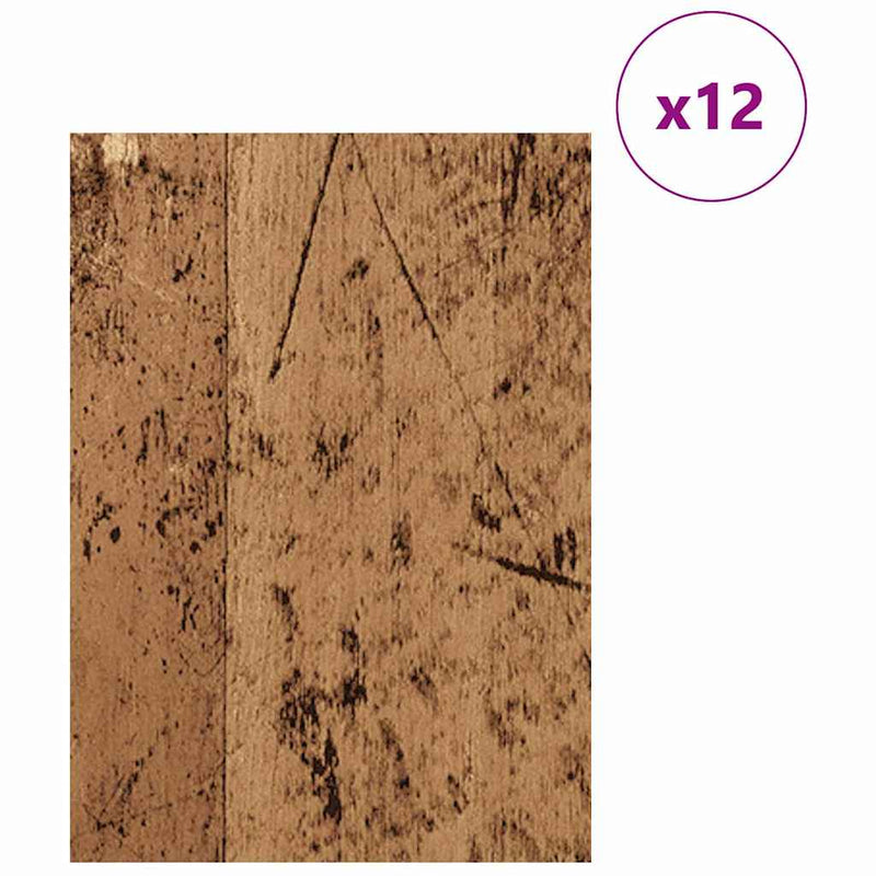 Load image into Gallery viewer, Vidaxl decorpanelen 12 pcs oudhout 30 x 42 x 0.27 cm bewerkt hout
