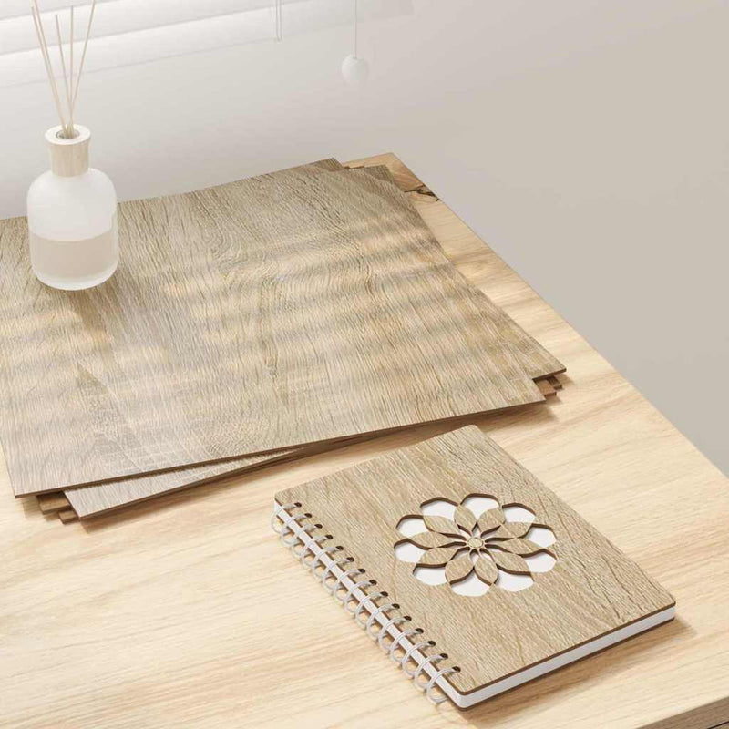Load image into Gallery viewer, Vidaxl decorpanelen 50 pcs sonoma eiken 30 x 30 x 0,27 cm bewerkt hout
