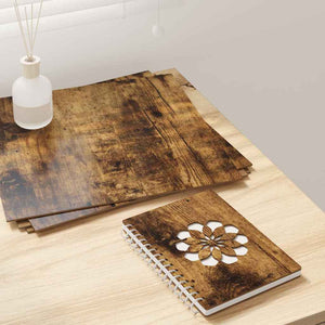 Vidaxl decorpanelen 50 st gerookt eiken 30 x 30 x 0,27 cm bewerkt hout