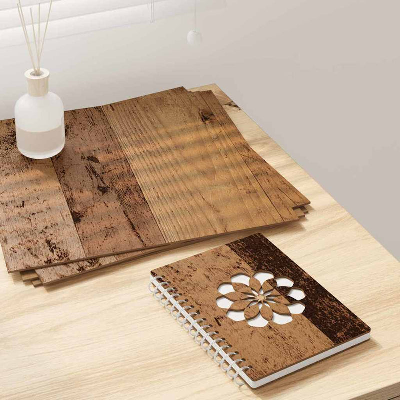 Load image into Gallery viewer, Vidaxl decorpanelen 50 pcs oudhout 30 x 30 x 0,27 cm bewerkt hout
