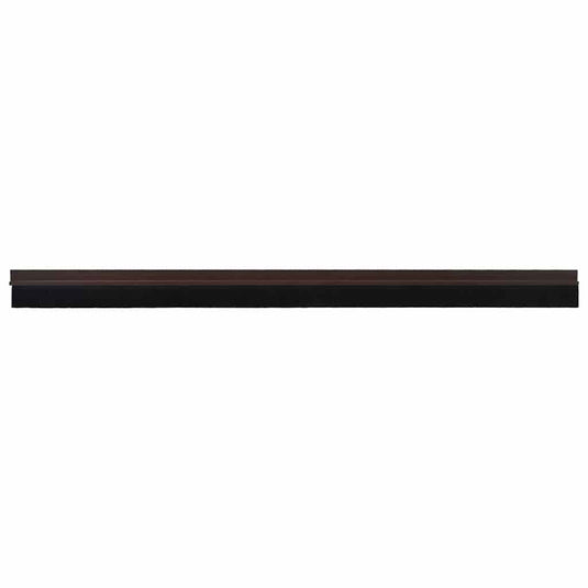 Vidaxl zelfklevende deurborstels 2 pcs bruin 100 cm aluminium legering