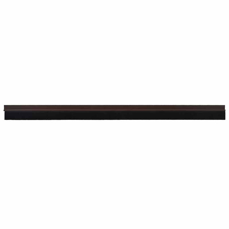 Load image into Gallery viewer, Vidaxl zelfklevende deurborstels 6 pcs bruin 100 cm aluminium legering
