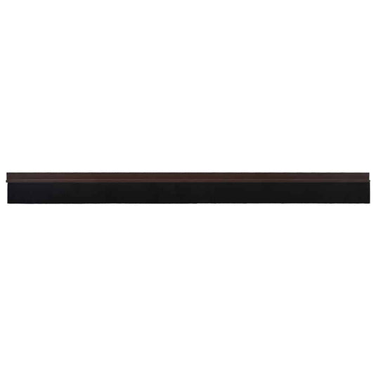 Vidaxl zelfklevende deurborstels 6 pcs bruin 100 cm aluminium legering