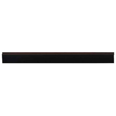 Vidaxl zelfklevende deurborstels 6 pcs bruin 100 cm aluminium legering