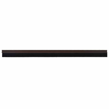 Vidaxl zelfklevende deurborstels 12 pcs bruin 100 cm