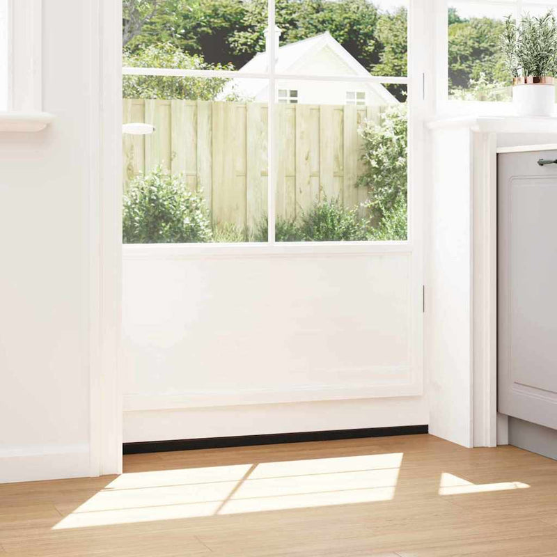 Load image into Gallery viewer, Vidaxl zelfklevende deurborstels 12 pcs bruin 100 cm
