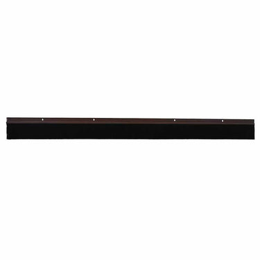 Vidaxl schroefbare deurborstelafsluitingen 2 pcs bruin 100 cm