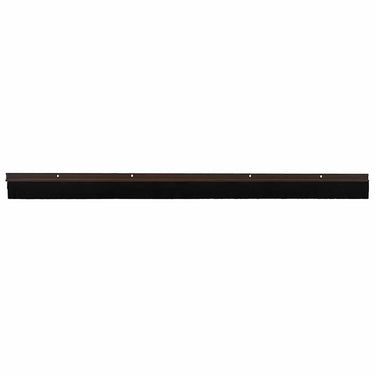 Vidaxl schroefbare deurborstelafsluitingen 6 pcs bruin 100 cm