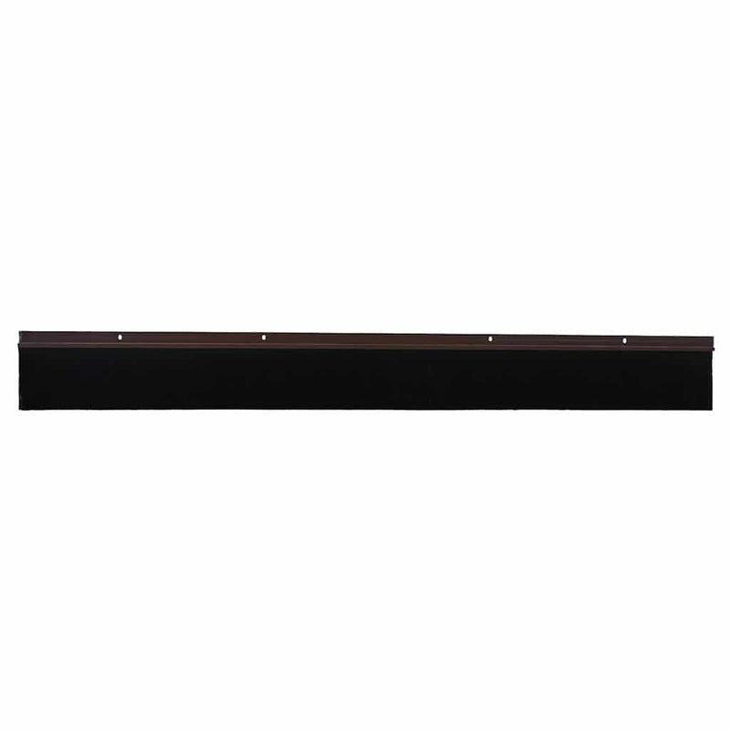 Load image into Gallery viewer, Vidaxl schroefbare deurborstelafsluitingen 12 pcs bruin 100 cm
