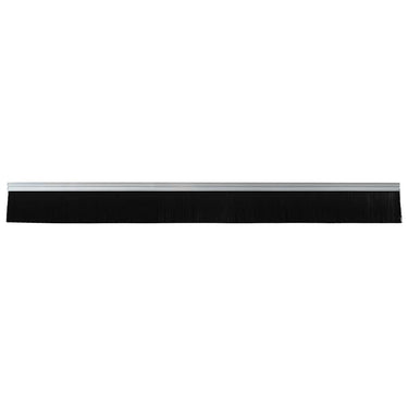 Vidaxl zelfklevende deurborstels 6 pcs zilver 100 cm
