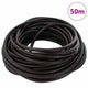Vidaxl leren koord donkerbruin ø4 mm x 50 m leer