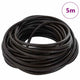 Vidaxl leren koord donkerbruin ø5 mm x 5 m leer