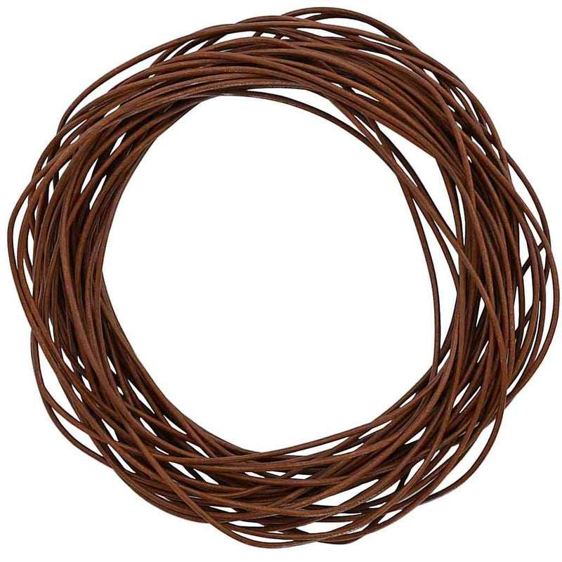 Load image into Gallery viewer, Vidaxl leren koord licht bruin ø1,5 mm x 10 m leer
