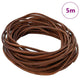 Vidaxl leren koord licht bruin ø3 mm x 5 m leer