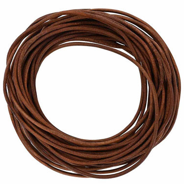 Vidaxl leren koord licht bruin ø3 mm x 5 m leer
