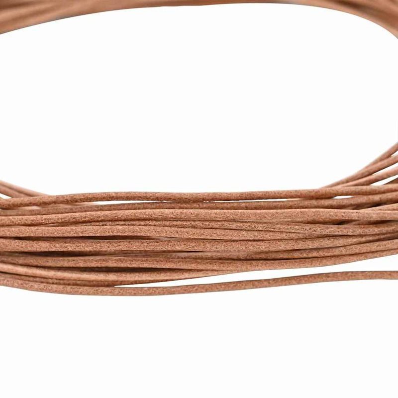 Load image into Gallery viewer, Vidaxl leren koord bruin ø1,5 mm x 5 m leer
