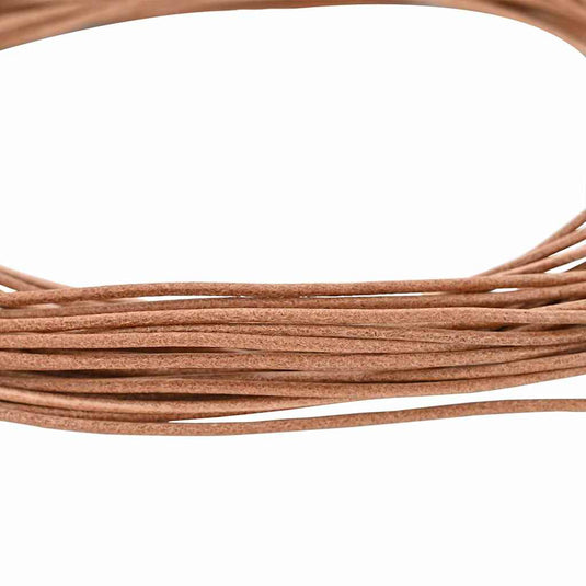 Vidaxl leren koord bruin ø2 mm x 50 m leer
