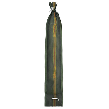 Vidaxl zandzakken 100 pcs donkergroen 120 x 27 cm hdpe