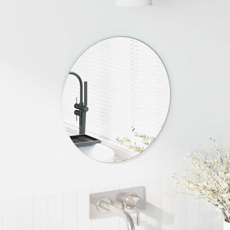 Load image into Gallery viewer, Vidaxl wandspiegel rond ø 40 cm gehard glas
