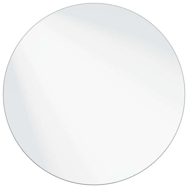 Vidaxl wandspiegel rond ø 50 cm gehard glas
