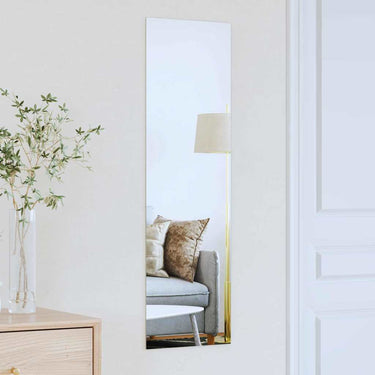Vidaxl wandspiegel rechthoekig 30 x 100 cm gehard glas
