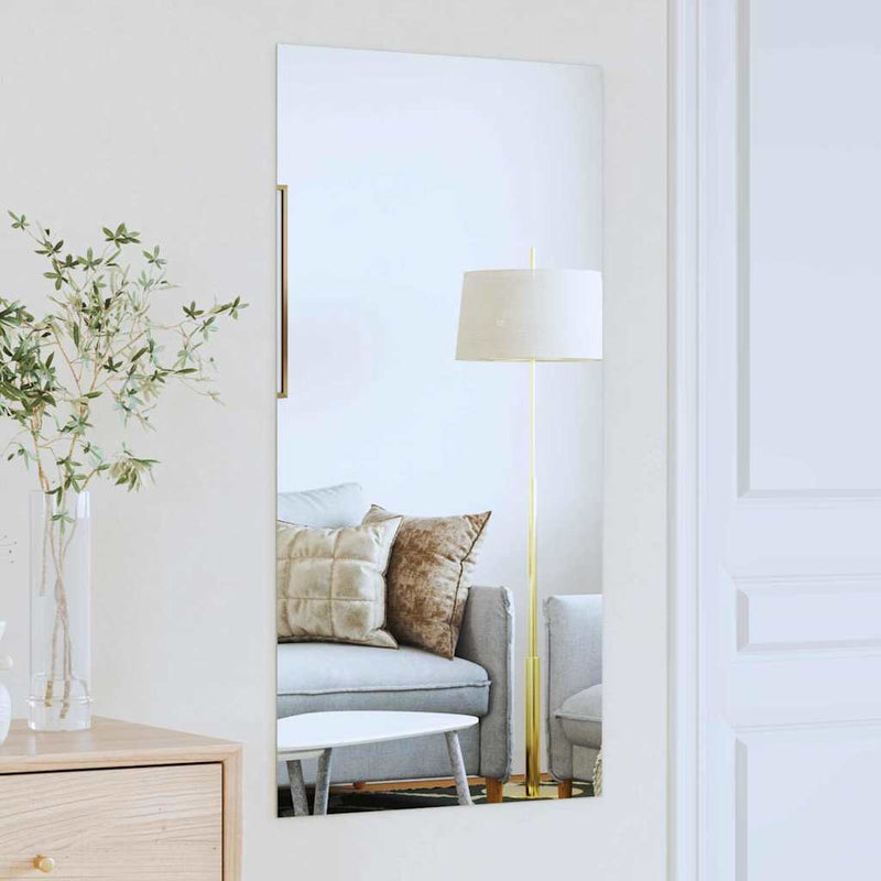Load image into Gallery viewer, Vidaxl wandspiegel rechthoekig 50 x 100 cm gehard glas
