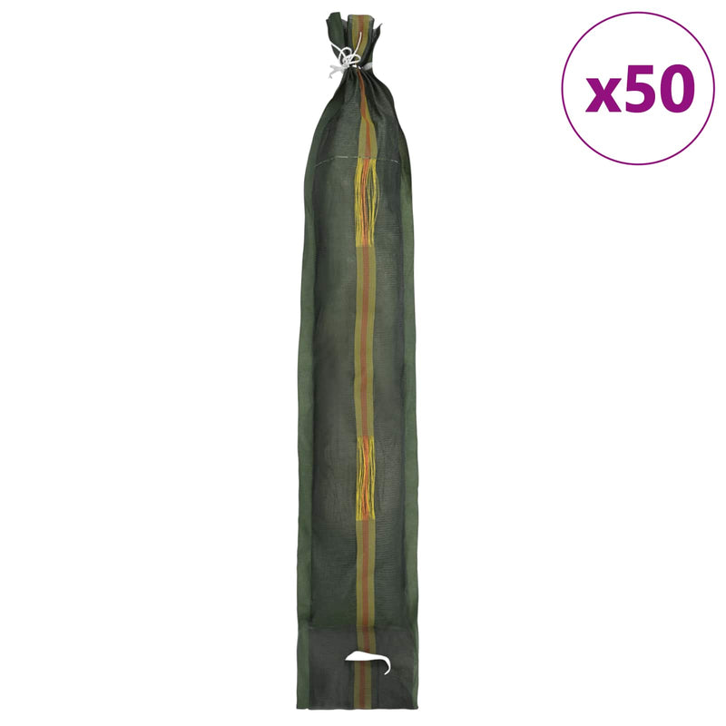 Load image into Gallery viewer, Vidaxl zandzakken 50 pcs groen 120 x 27 cm hdpe
