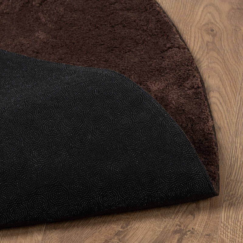 Load image into Gallery viewer, Vidaxl vloerkleden rond huarte bruin ø 80 cm polyester
