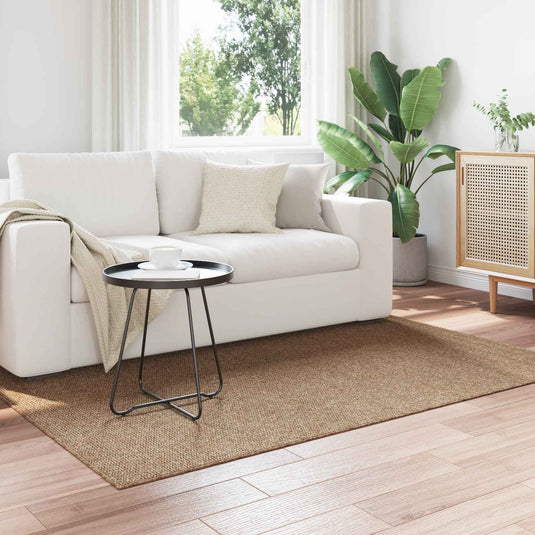 Vidaxl vloerkleden rechthoekig huarte naturel 200 x 140 cm polyester