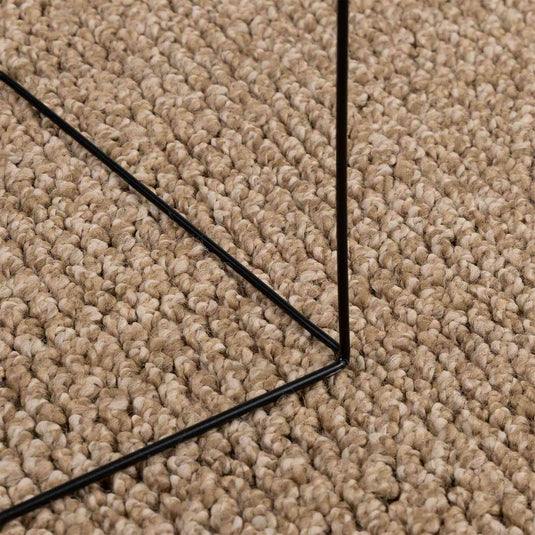 Vidaxl vloerkleden rond huarte naturel ø 160 cm polyester
